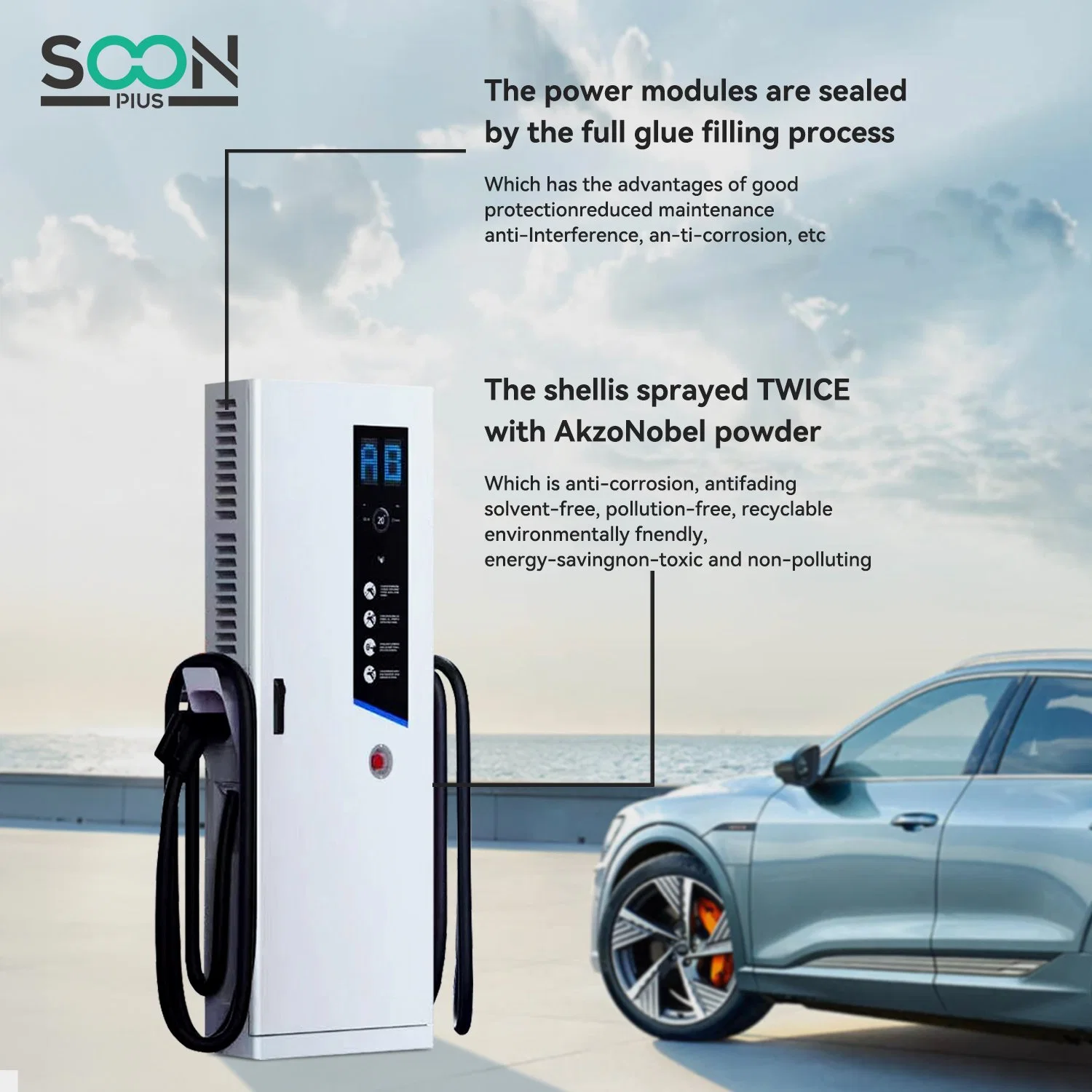 Solar System Loading Balance for Electric Vehicles Car Battery Charger