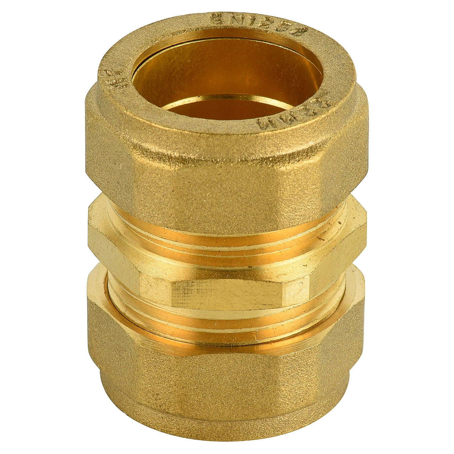 Coupling Materials Brass Pipe Connector Compression Copper Pipe