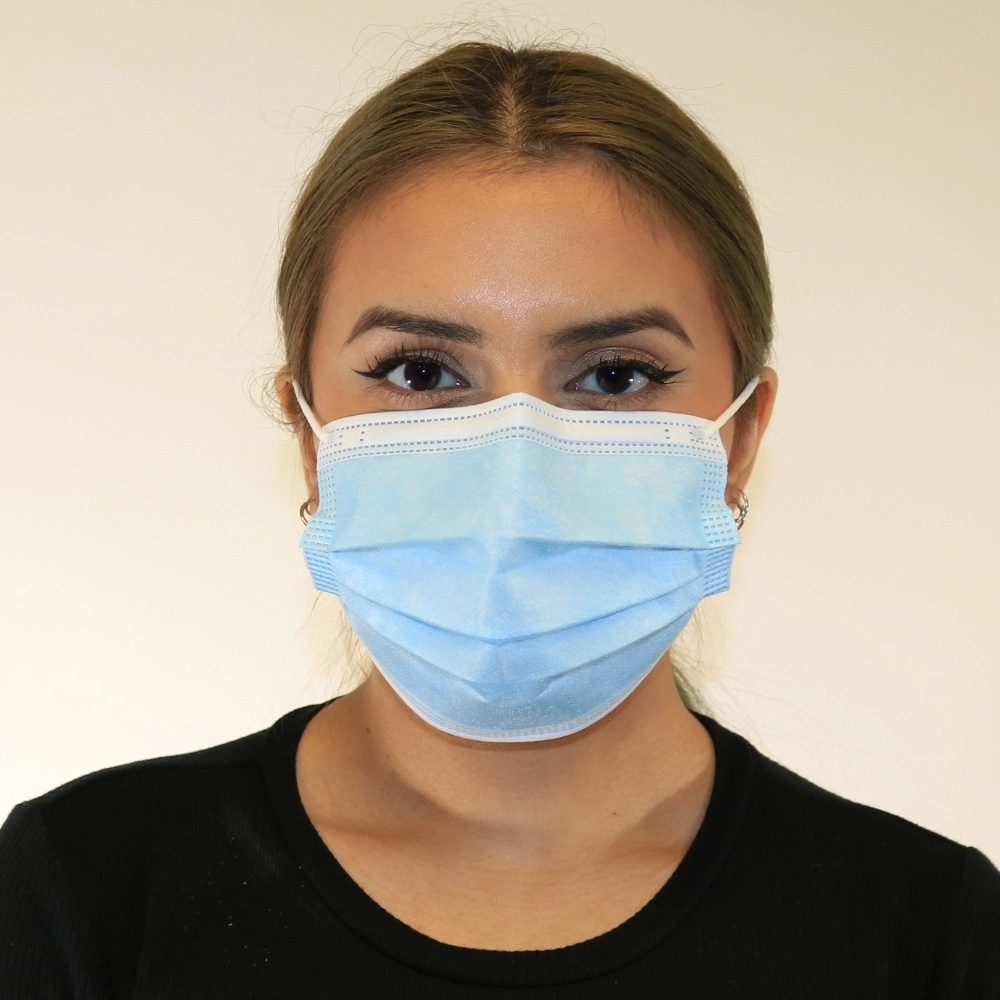 Disposable Surgical Mask Anti Fluid Disposable Non Woven Face Mask CE/FDA/ISO