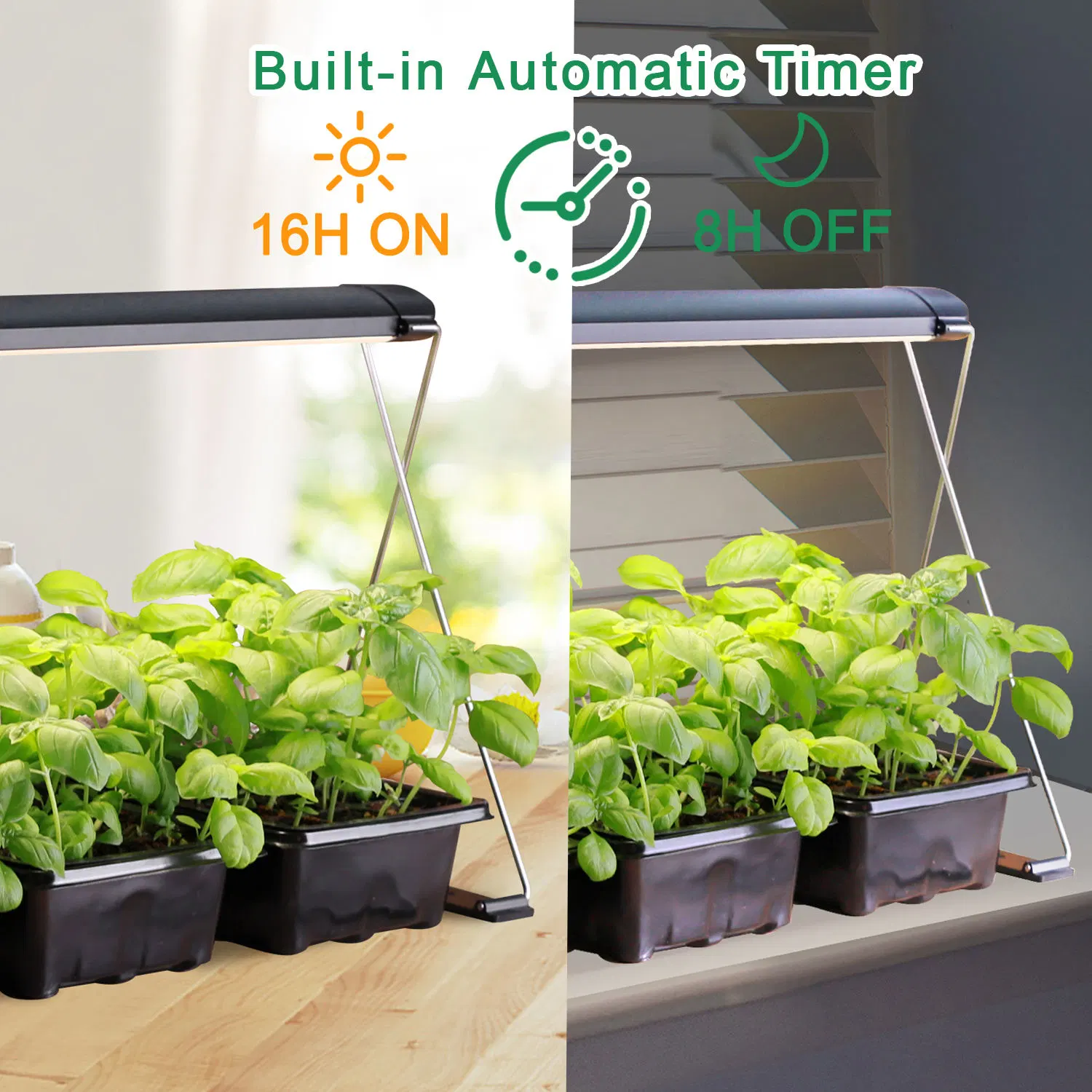 Grow Smart Hydroponic Growing Systems Indoor Garden Aquaponics Lamp