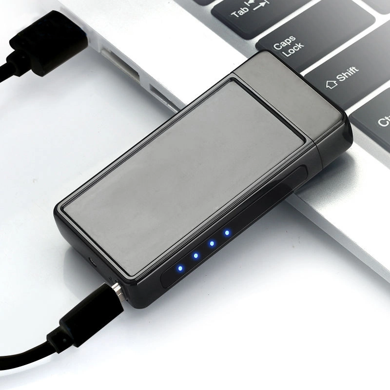 Impressão em formato único elétrico de controle de toque mais leve a sublimação isqueiro recarregável USB