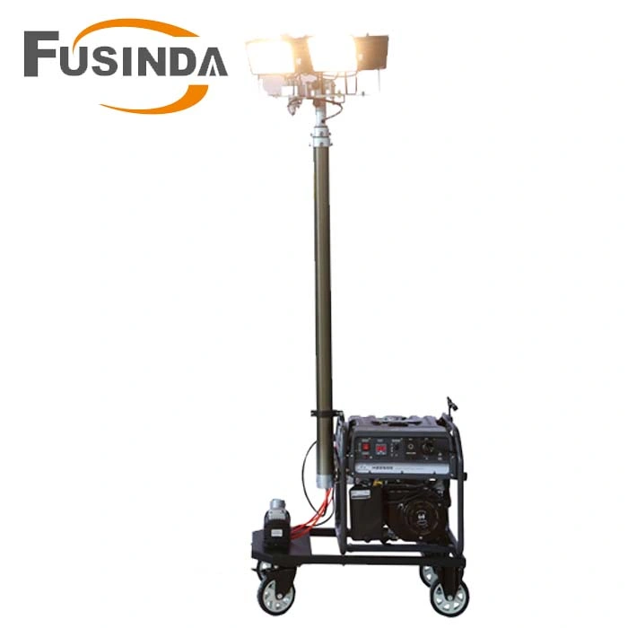 Fusinda Portable Lighting Tower Generator for Construction