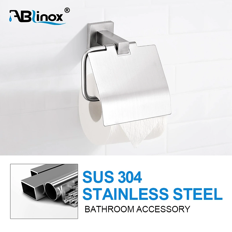 Ablinox Stasinless Steel Bathroom Accessories Wall Mounted Paper Holder