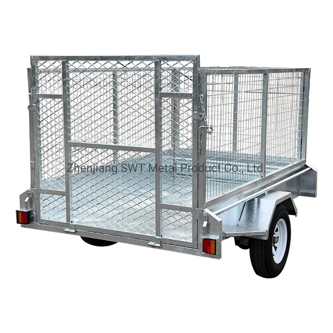 Galvanized Fully Welded Box Trailer (SWT-BT74-L)