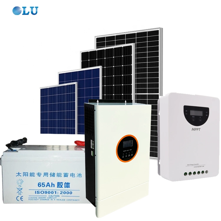 Factory Price off Grid Complete Hybrid Solar System 5kw Solar Power Kit Price