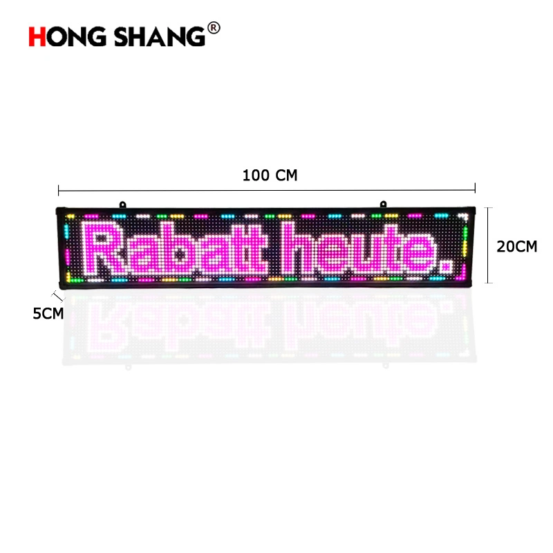 P10 Full-Color Module Taxi LED Mobile Display Outdoor WiFi Editing Advertising Products