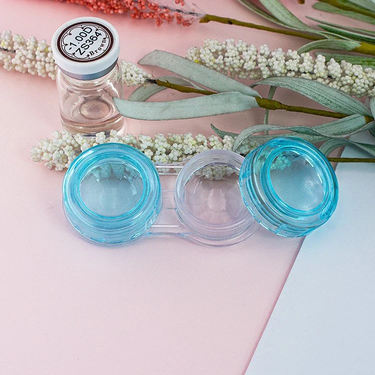 Eco-Friendly Transparent Colourful Portable Custom Contact Lens Box