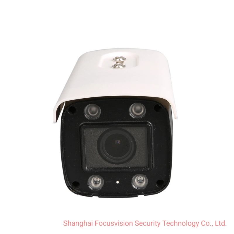 4MP Waterproof Human Detection Colorvu Poe IP Home Security Surveillance Bullet CCTV Camera