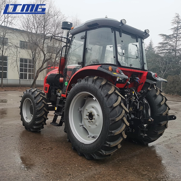 Novos tractores compactos Garden China retroescavadora e carregador frontal Preço do tractor agrícola agrícola com bom serviço