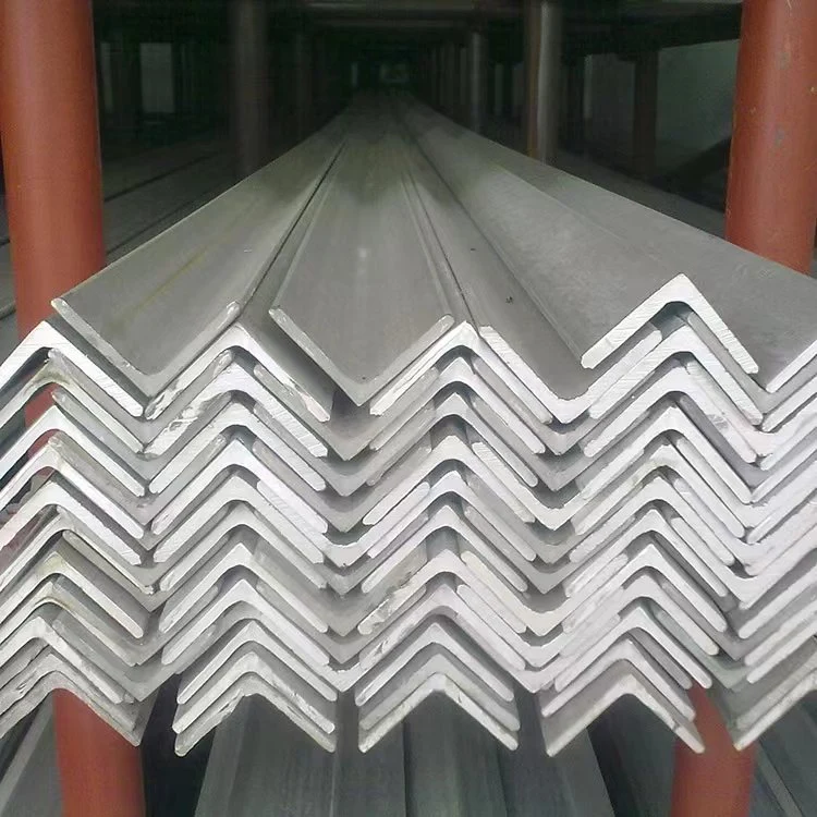 Acero de alta calidad Hierro 201 202 301 303 304 309S Q345 Q235 Acero inoxidable ASTM 310S 31L 317L 321 carbono /galvanizado/multiuso Ángulo ranurado de acero unqual igual