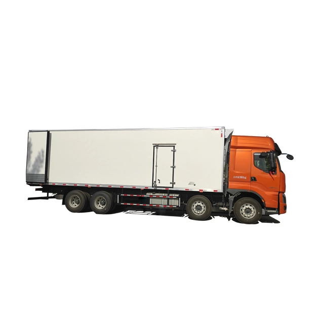 Frozen Meat Seafood Chicken Vegetable XPS/PU Insulation CKD/ Parts Corrosion Resistance FRP Sandwich Panel Refrigerator Cool Truck Body