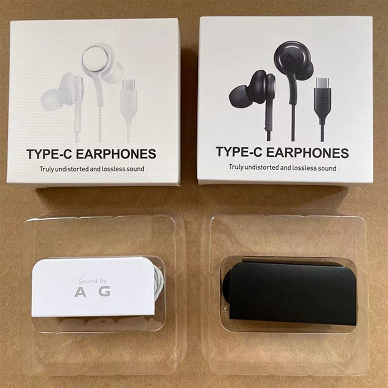 in-Ear Stereo Hearing Aids Original Type C Earphones for Samsung Headphone