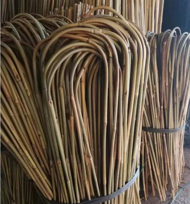 Cañas de bambú en forma de U /de bambú natural U Hoop