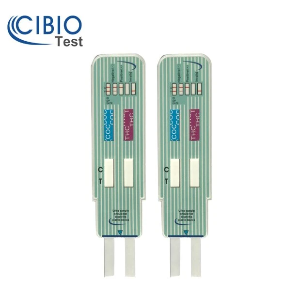 12 Panel Urine Drug Screen DIP Test Card with CE Mark