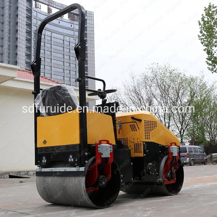 High Configuration 1 Ton Vibratory Hydraulic Road Roller Heavy Equipment Road Construction