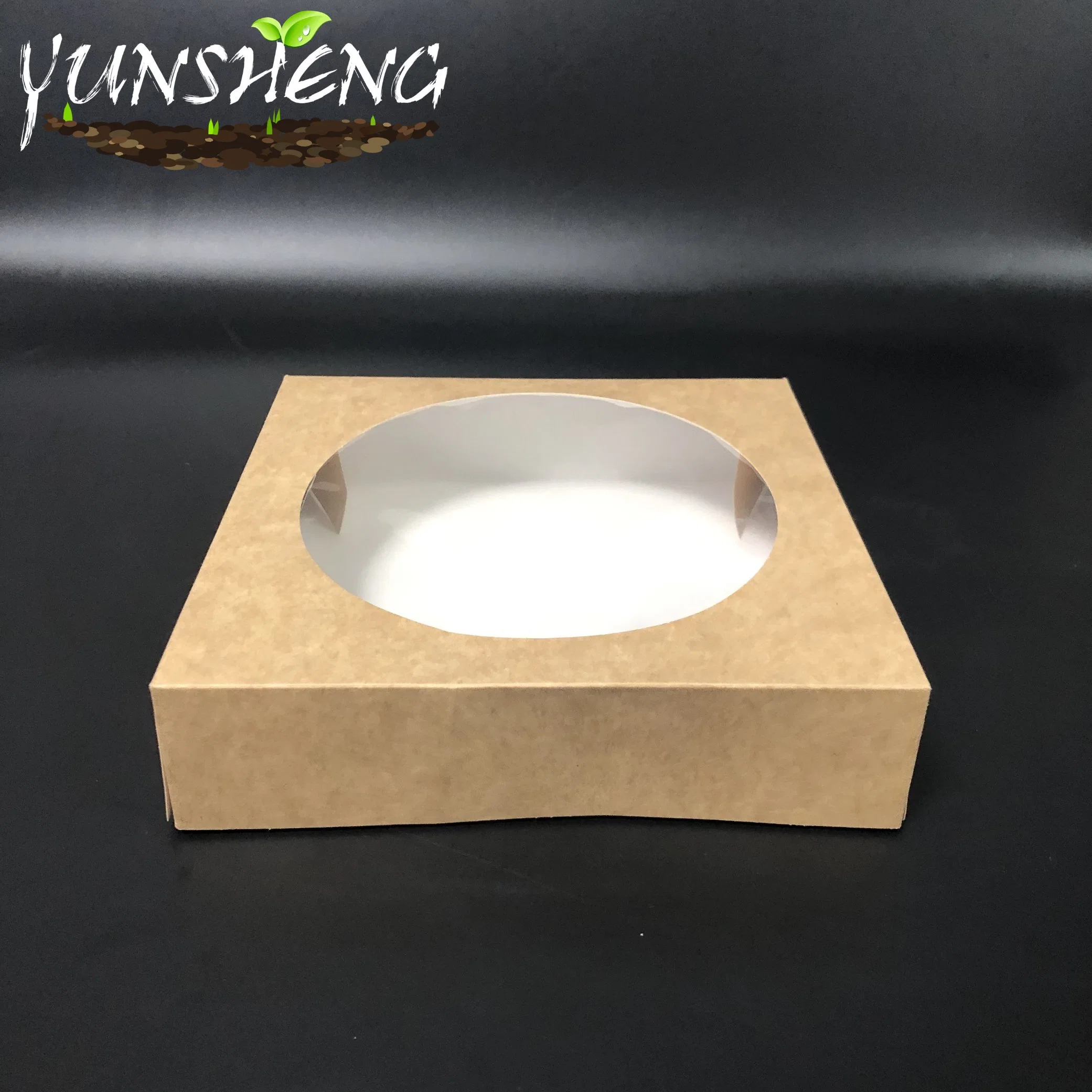 Eco-Friendly Customized Disposable Paper Pie Boxes with Window