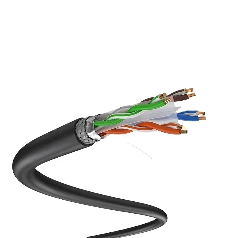 PVC/PE Outdoor 305m 1000FT Waterproof 4p UTP/STP/FTP/SFTP Cat5/Cat5e/CAT6 LAN Cable