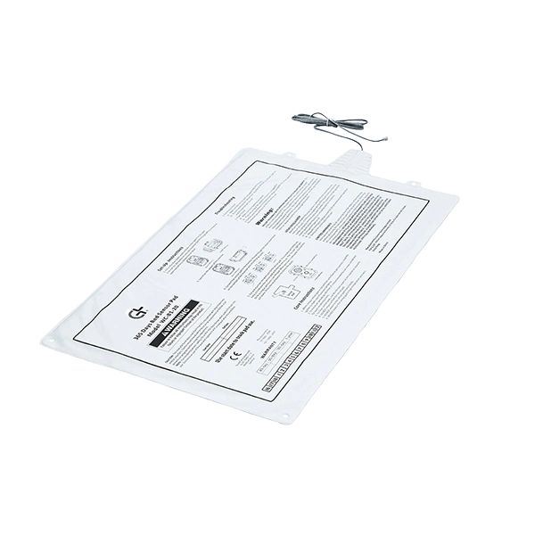 Detectpro OEM High quality/High cost performance  Pressure-Sensing PVC 30" X 20" Fall Prevention White Wired Bed Sensor Pad for Elderly