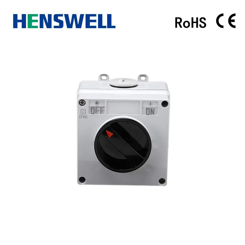 IP66 Weatherproof 16A Rotary Switch