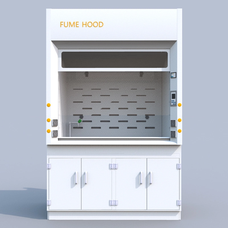 PP Chemical Fume Hood with Cupboard Cabinet