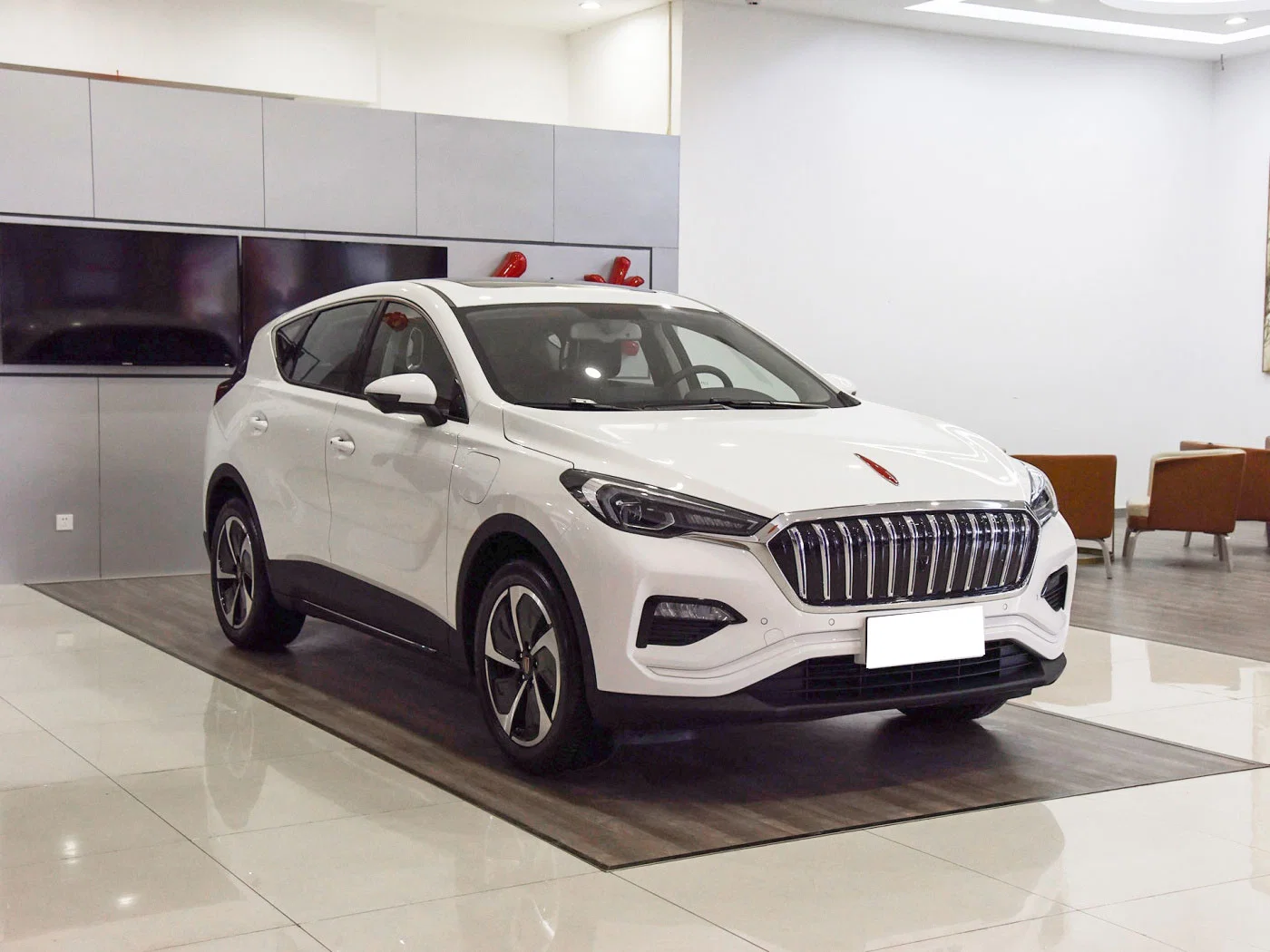 China New Electric Car Hongqi E-HS3 2019 Qiyue Compact SUV Electric Car