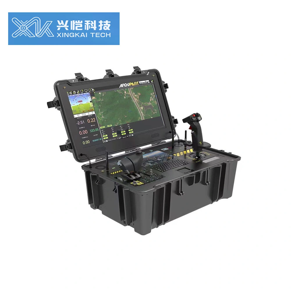 RC Video Ground Control Station Factory Remote Control System Portable Ground Control Station Gcs for Drone Vtol Quadcopter