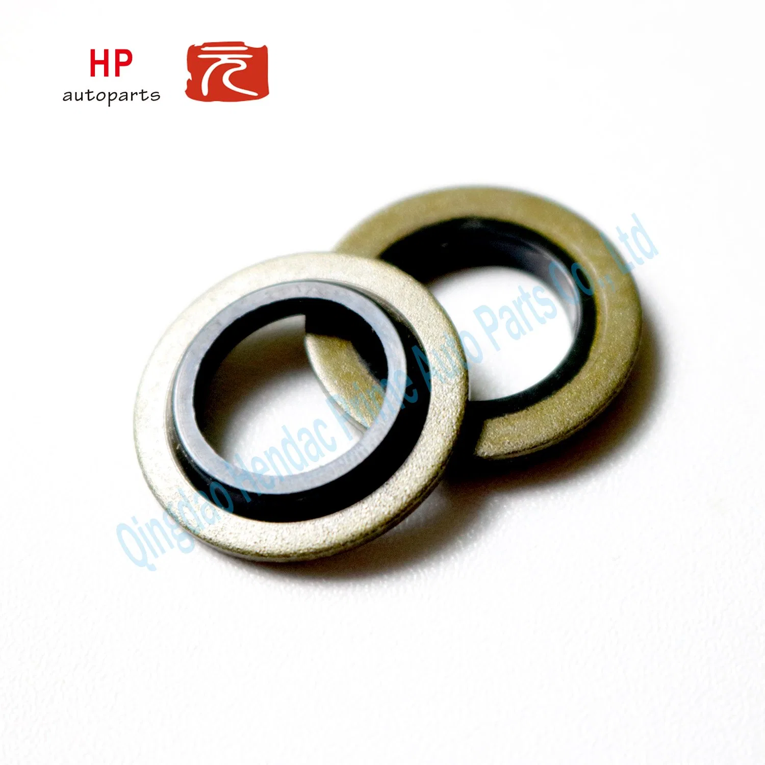 ODM Custom NBR Rubber Gasket Seal Flat Metal Sheet Skeleton Dowty Sealing Self-Centering Unstandard Bonded Washer for Client