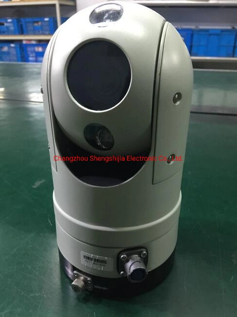 Vehicle Detection Thermal Imaging PTZ CCTV Camera