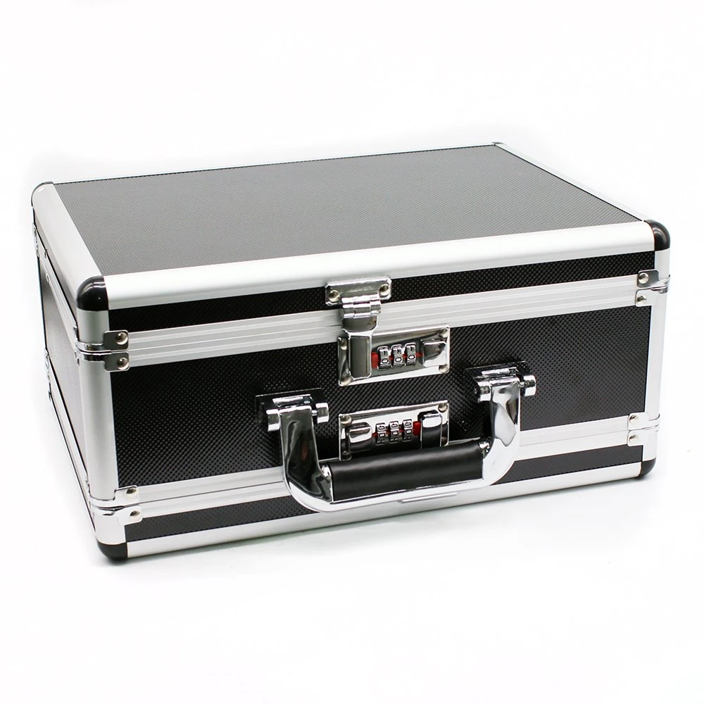 Hot Sale Aluminum Alloy Tool Box Short Gun Case with Lock