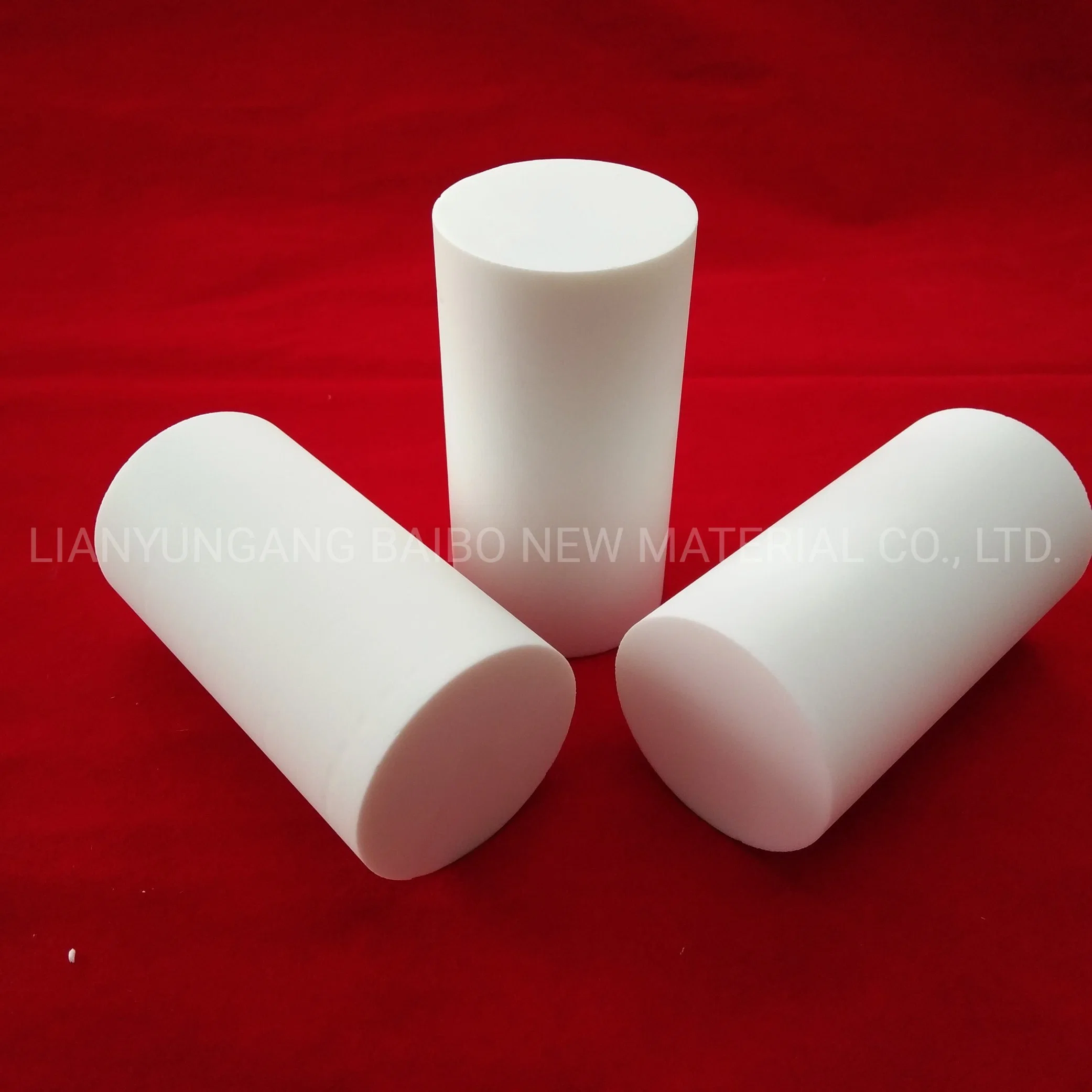 Customized Low Density Machinable Glass Ceramic Rod No Porosity White Macor Insulation Bar Stock Shaft