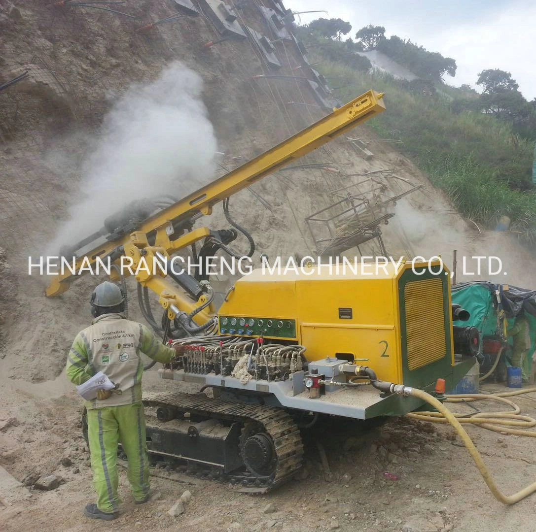 Professional Rock Drill Air DTH Bohranlage RC140y Hydraulische DTH Blasthole Bohranlage /Anker Bohranlage/Bodennageln Drehbohranlage Maschinenpreis