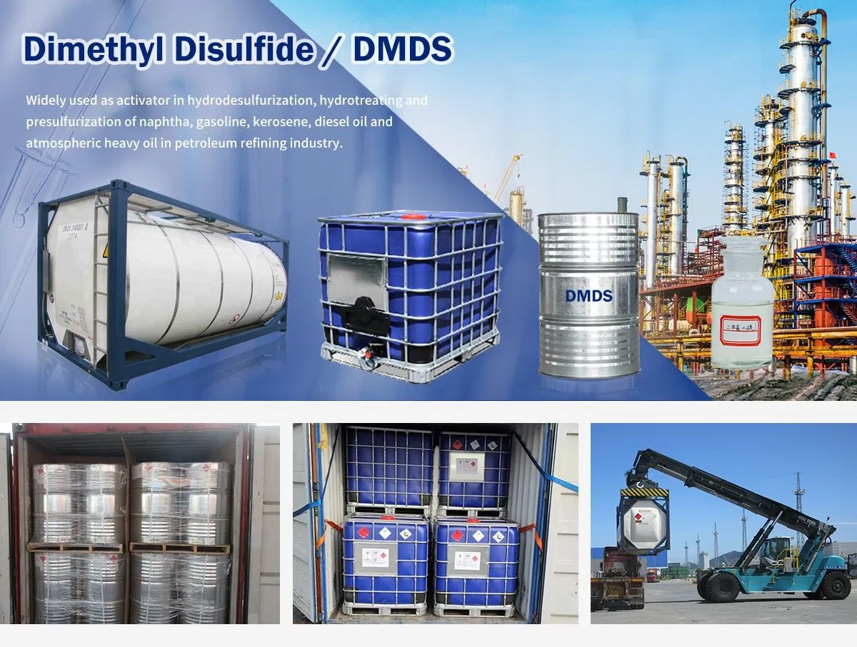 Suministro de fábrica DMDS disulfuro de dimetilo 99,7% CAS no 624-92-0 para Sulfido