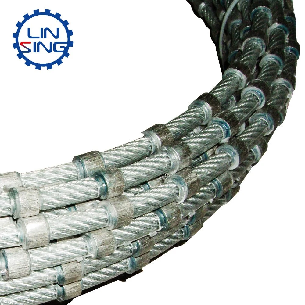 Long Life Diamond Wire Saw Rope Manufacturers Fot Stone