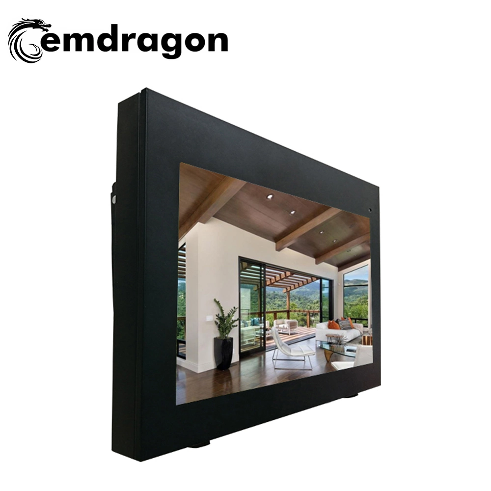 Outdoor Advertising Machine with 55 Inch Super Thin Wind-Cooled Cross-Screen WiFi Display Stand LCD LED Digital Signage Digital 3G