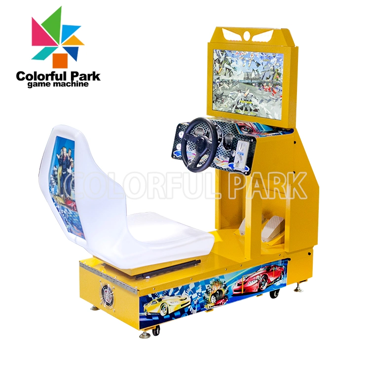Colorful Park Rowing Boat Childred Car Driving Simulator Racing Arcade Machine