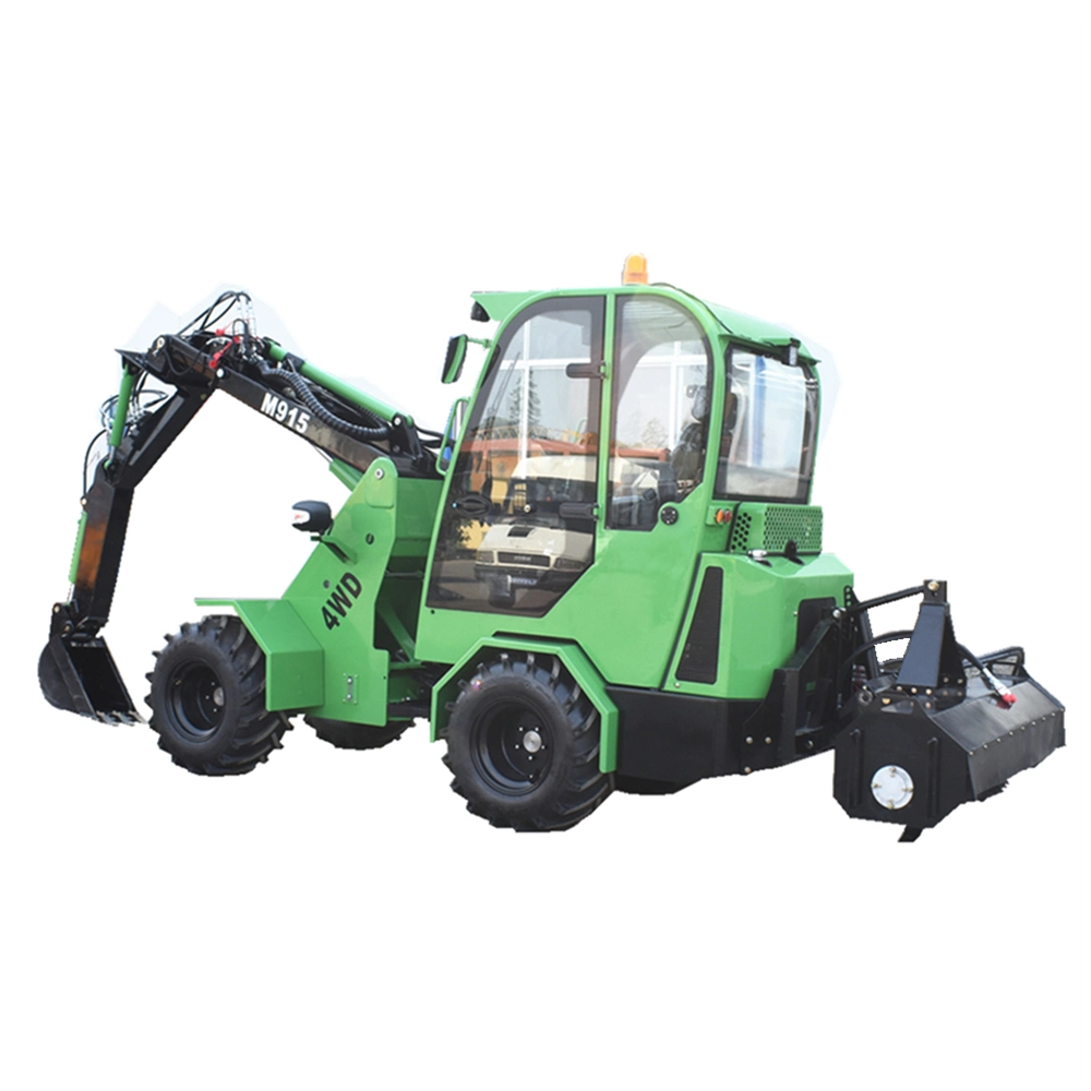 Olive Harvester Multione Telescopic Loader with Tree Shaker Collecting Bucket