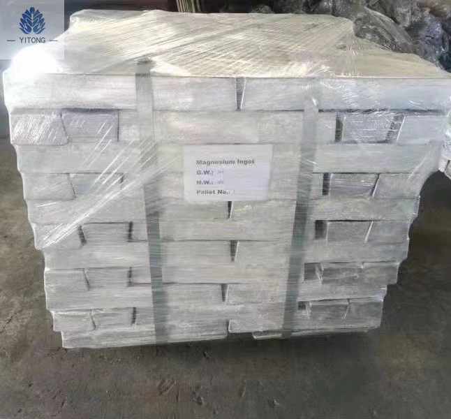 High Purity Magnesium Ingot Extrusion Silver Metal Appearance Professional Magnesium Ingot 99.98 Fast Shipping