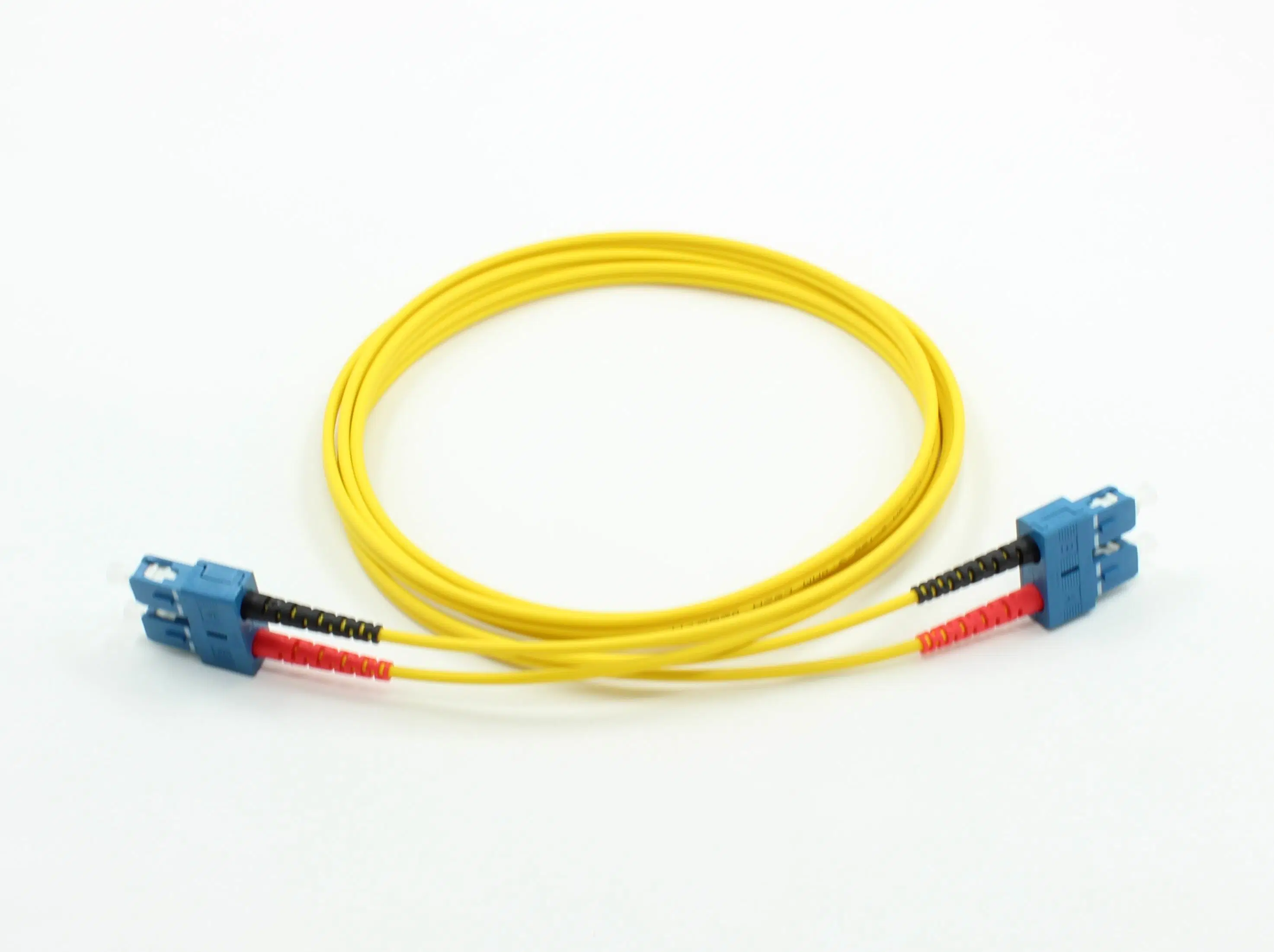 Manufacturer Fiber Optic Patch Cord Sc/Upc-Sc/Upc Single Mode Duplex