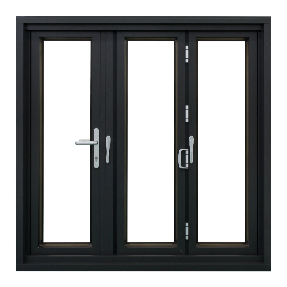 Soundproof 3 Tracks Sliding Window Small Aluminium Sliding Window Doors