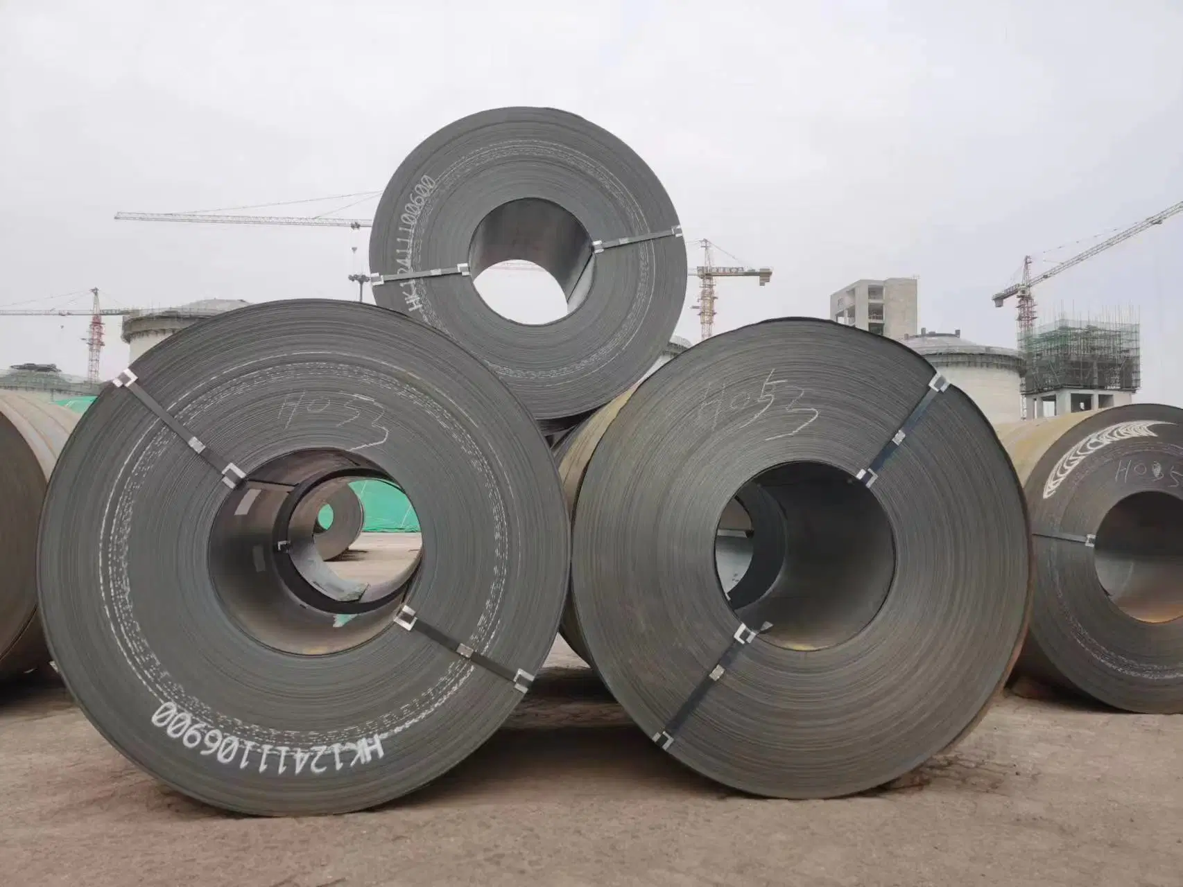 ASTM S235/Q235/Ss400/A36/201/304 Hot/Cold Rolled Gi Aluminum/Copper/Stainless/Prepainted Galvanized/Galvalume/PPGI/PPGL Color Coated Carbon Mild Steel Coil