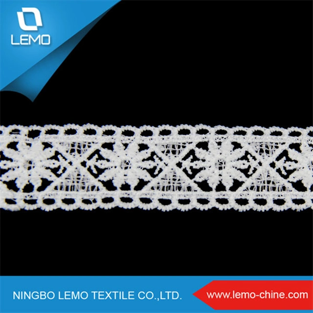 Fashion Chemical Embroidered Organza Lace Trim