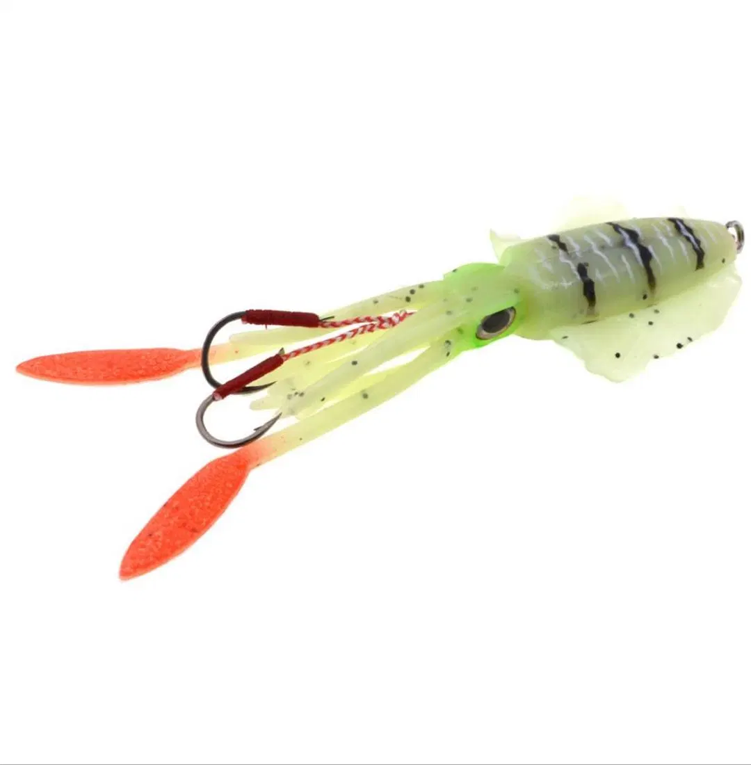 15cm Soft Squid Very Soft Body Octopus Fishing Lure, Soft Fishing Lure Soft Lure Fishing Squid Fishing Tackle