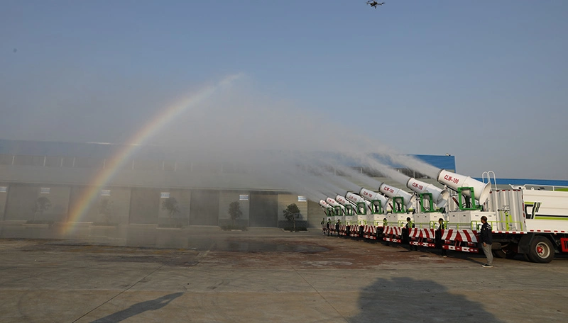 Street Cleaning 10000liters Dust Suppression Spray Water Truck with Street Cleaning