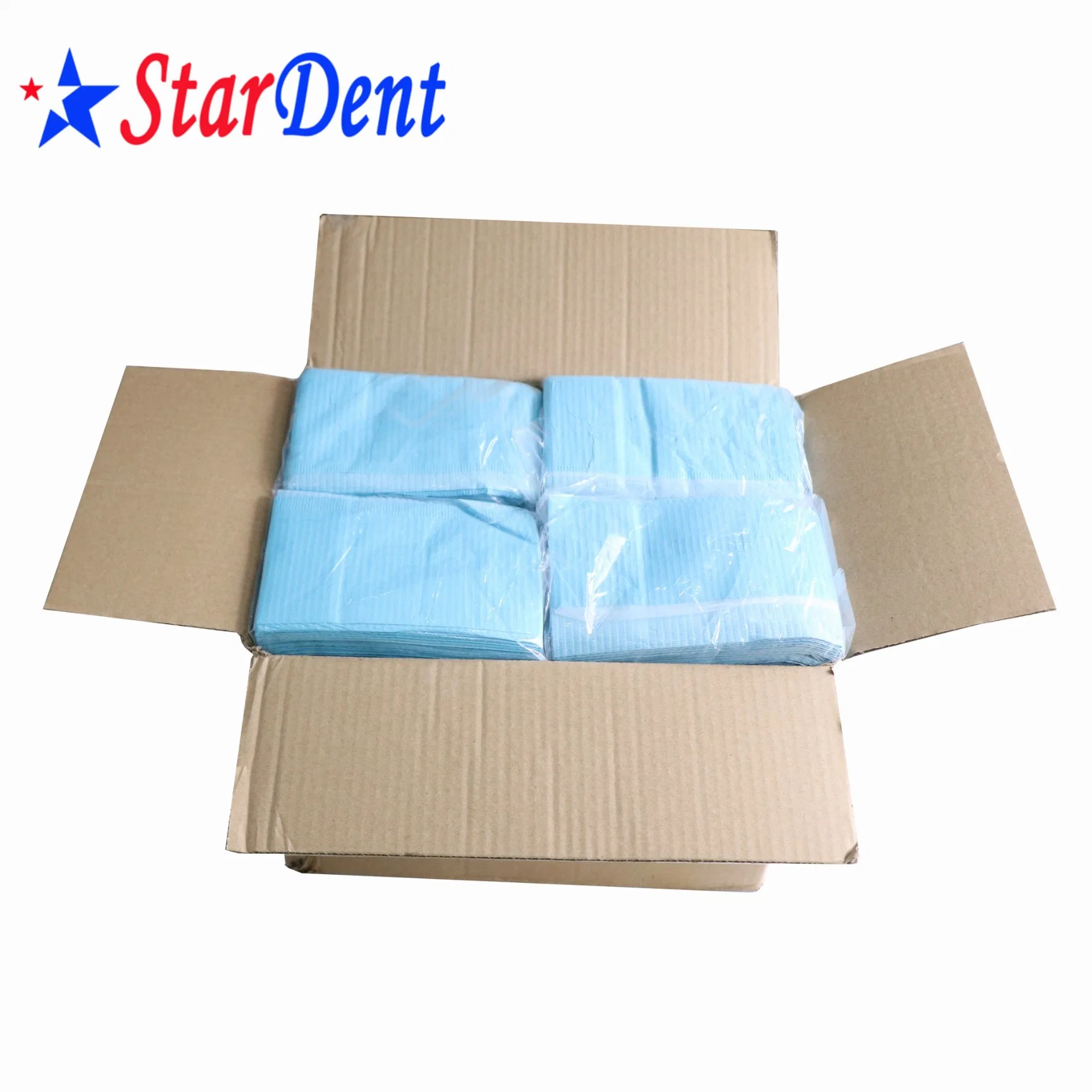 Factory Price Disposable Dental Bibs 7 Colors Available