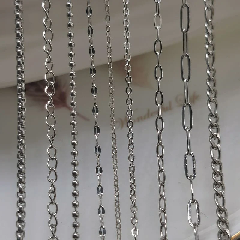 304 Stainless Steel Chain for DIY Necklace