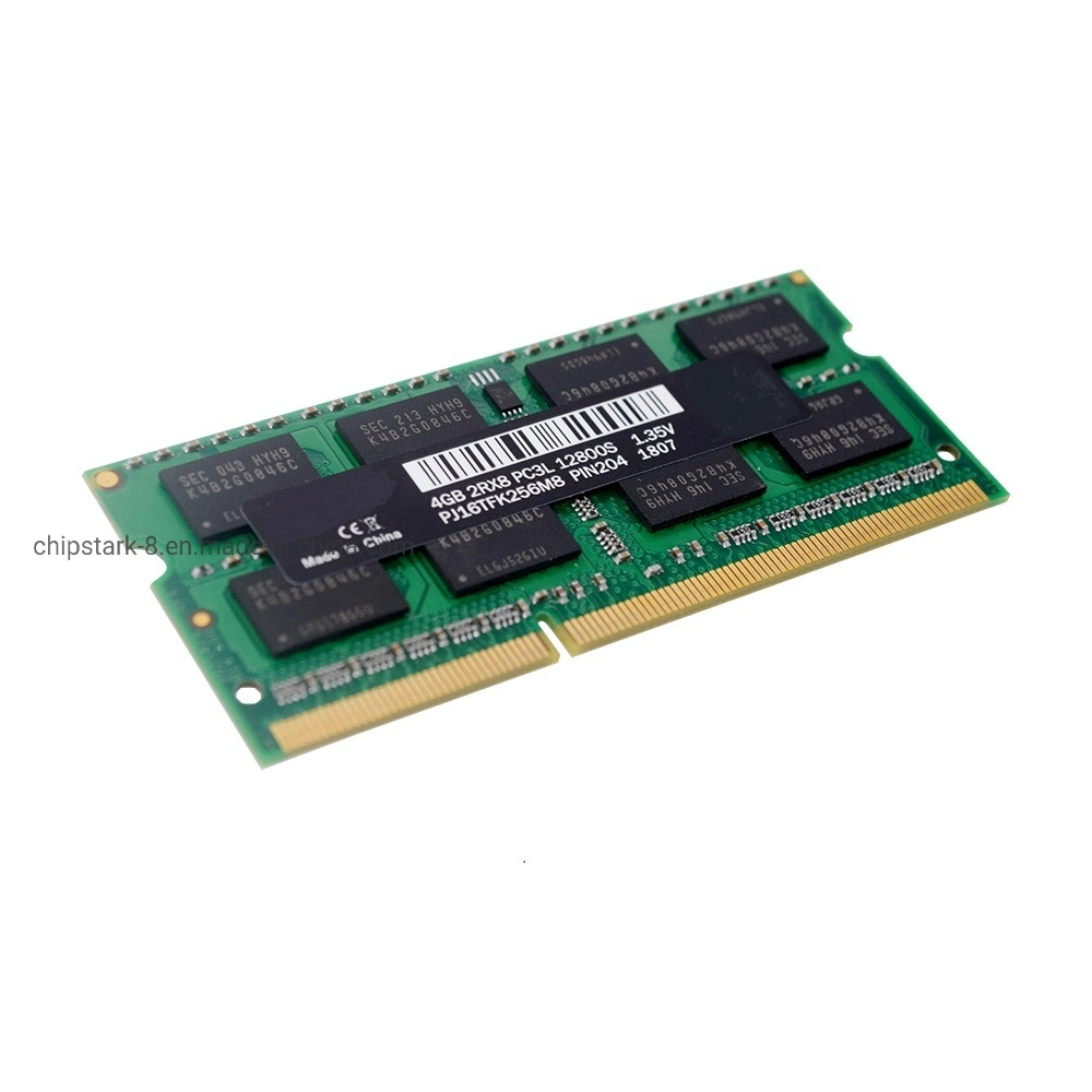 ذاكرة DDR3 سعة 4 جيجابايت ذاكرة RAM SODIMM سعة 4 جيجابايت بسرعة 1333/1600 ميجاهرتز 1.35 فولت/1.5 فولت ذاكرة RAM محمولة