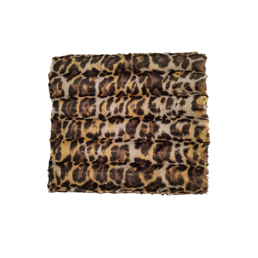 100% Polyester Printed Brushed Faux Fur Fleece Fabric