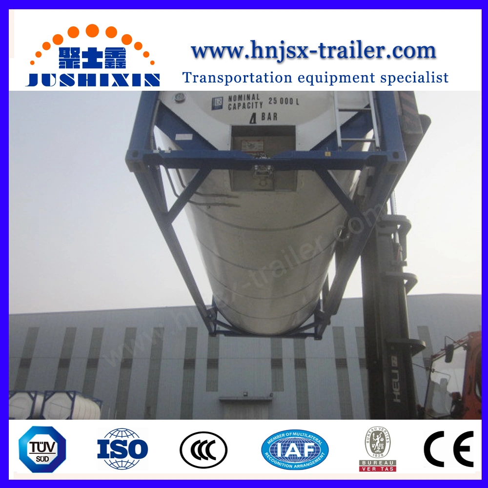 Manufacturer Provide High quality/High cost performance ISO Shipping Tank Container for Oil/Water/Chemical