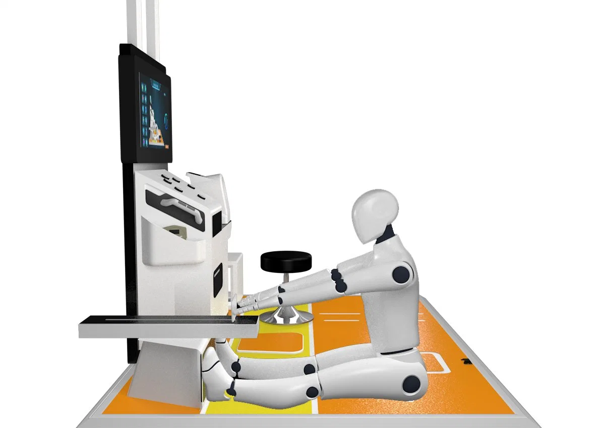 Physical Fitness Testing Machine with Height Weight BMI Body Composition Blood Pressure