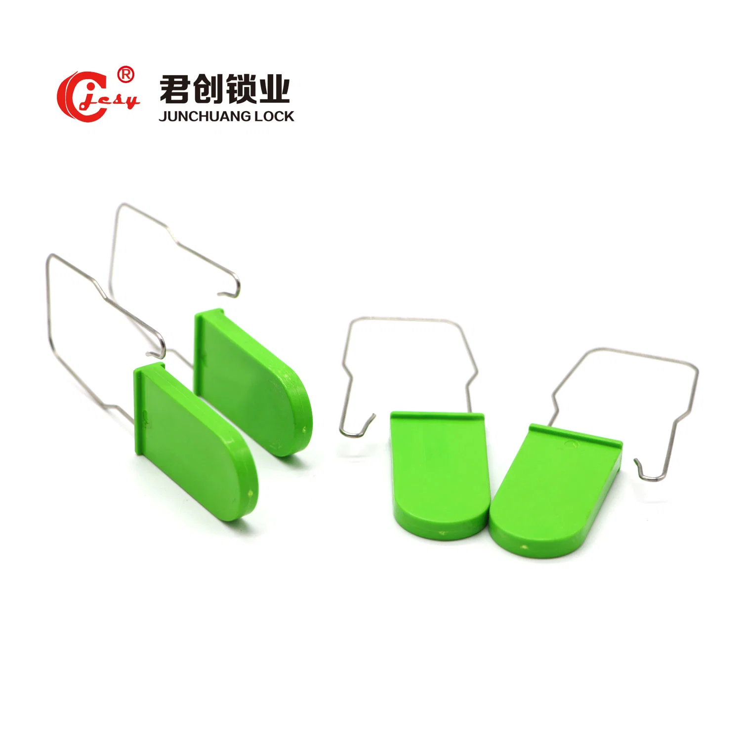 Jcpl203 Different Type of High Security Numbered Tote Box Plastic Low-Carbon Steel Padlock Seal